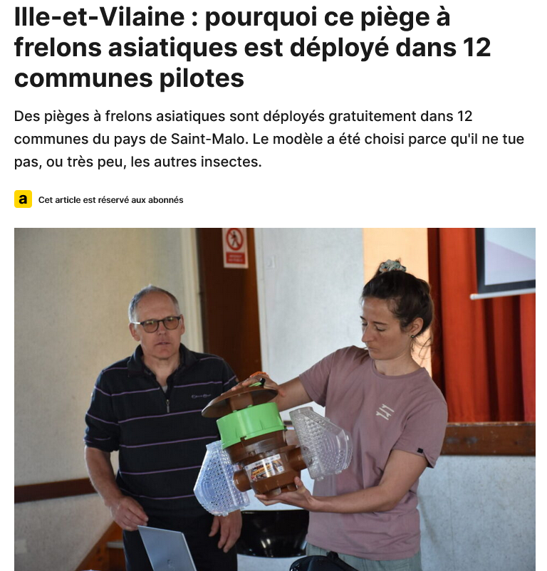 Flo Piege Frelons 2025